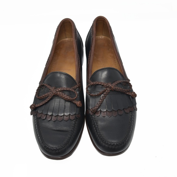 *Allen Edmonds Woodstock Sz 11.5B Leather Loafers main image 4